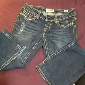 Mek jeans excellent condition size 26waist and 34
